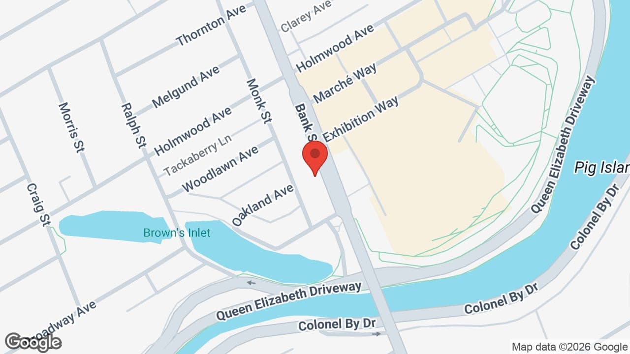 Map: Glebe Centre