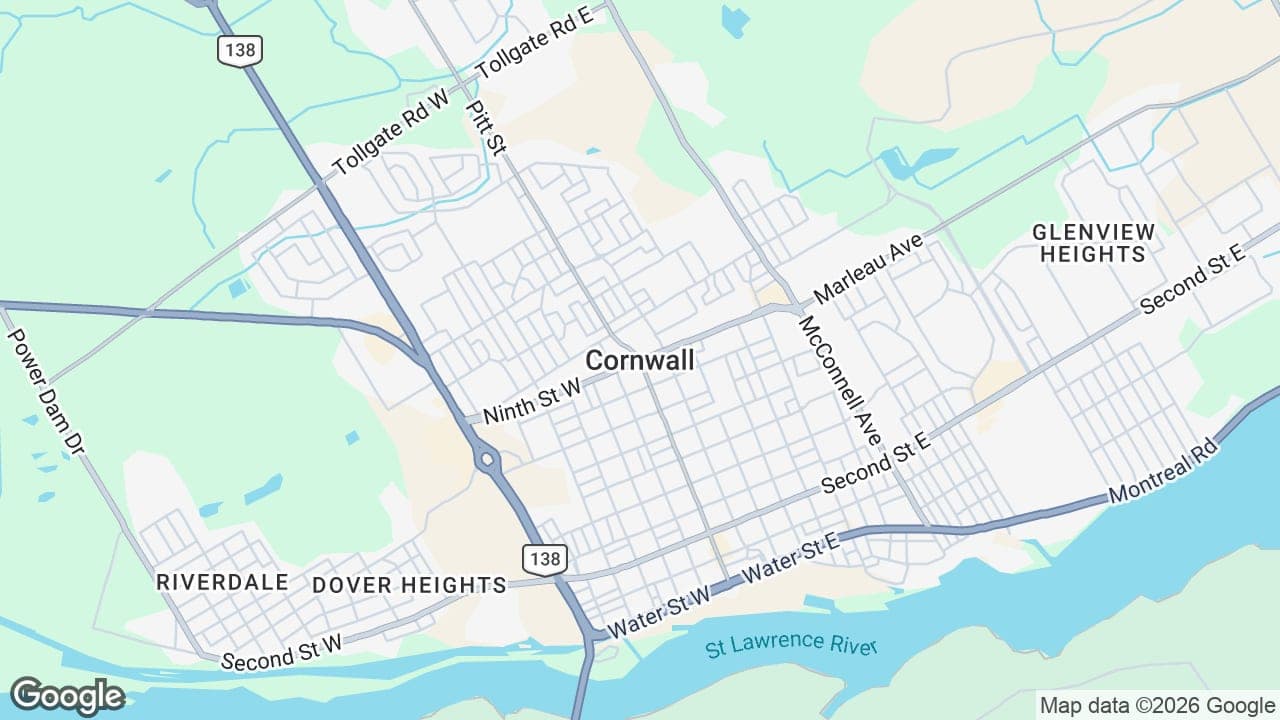Map: Cornwall