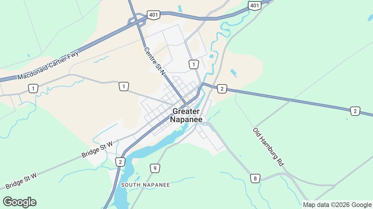 Map: Napanee