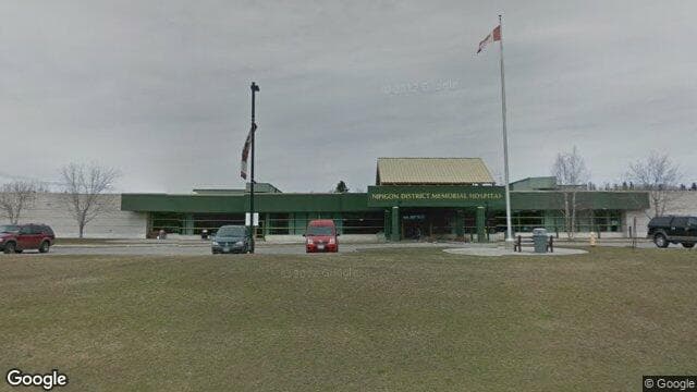 Nipigon District Memorial Hospital (Google Street View)