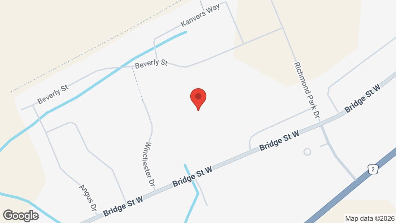 Map: The John M. Parrott Centre
