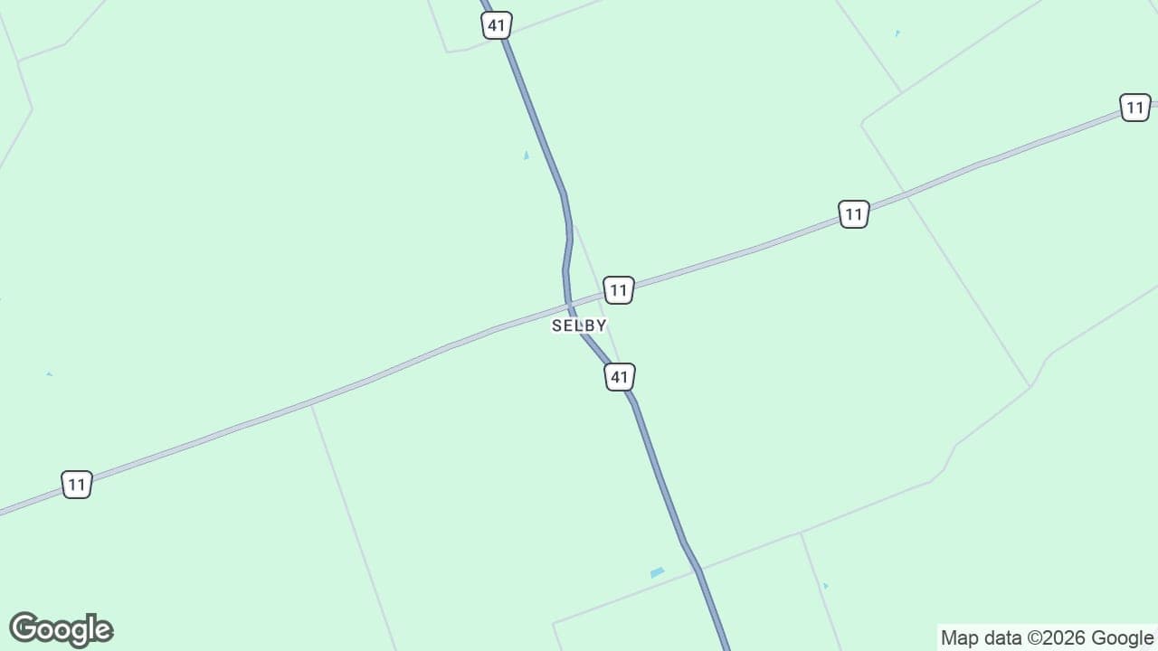 Map: Selby