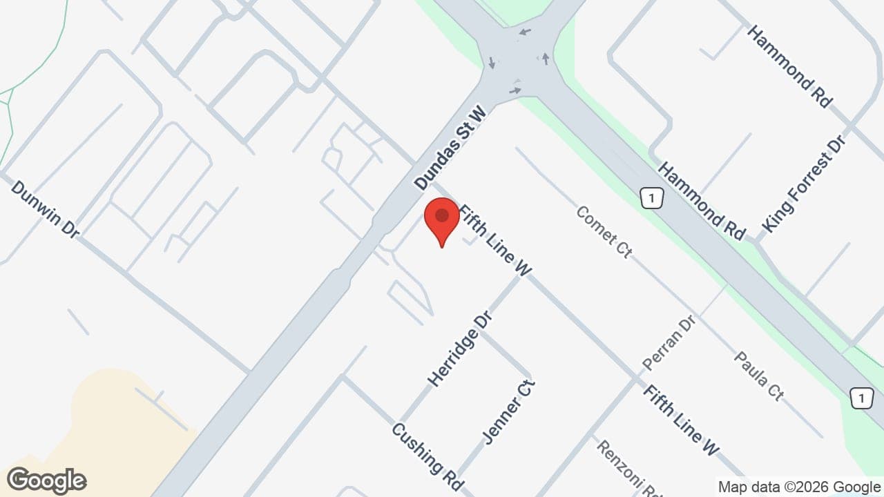 Map: Tyndall Nursing Home-Erin Mills Site