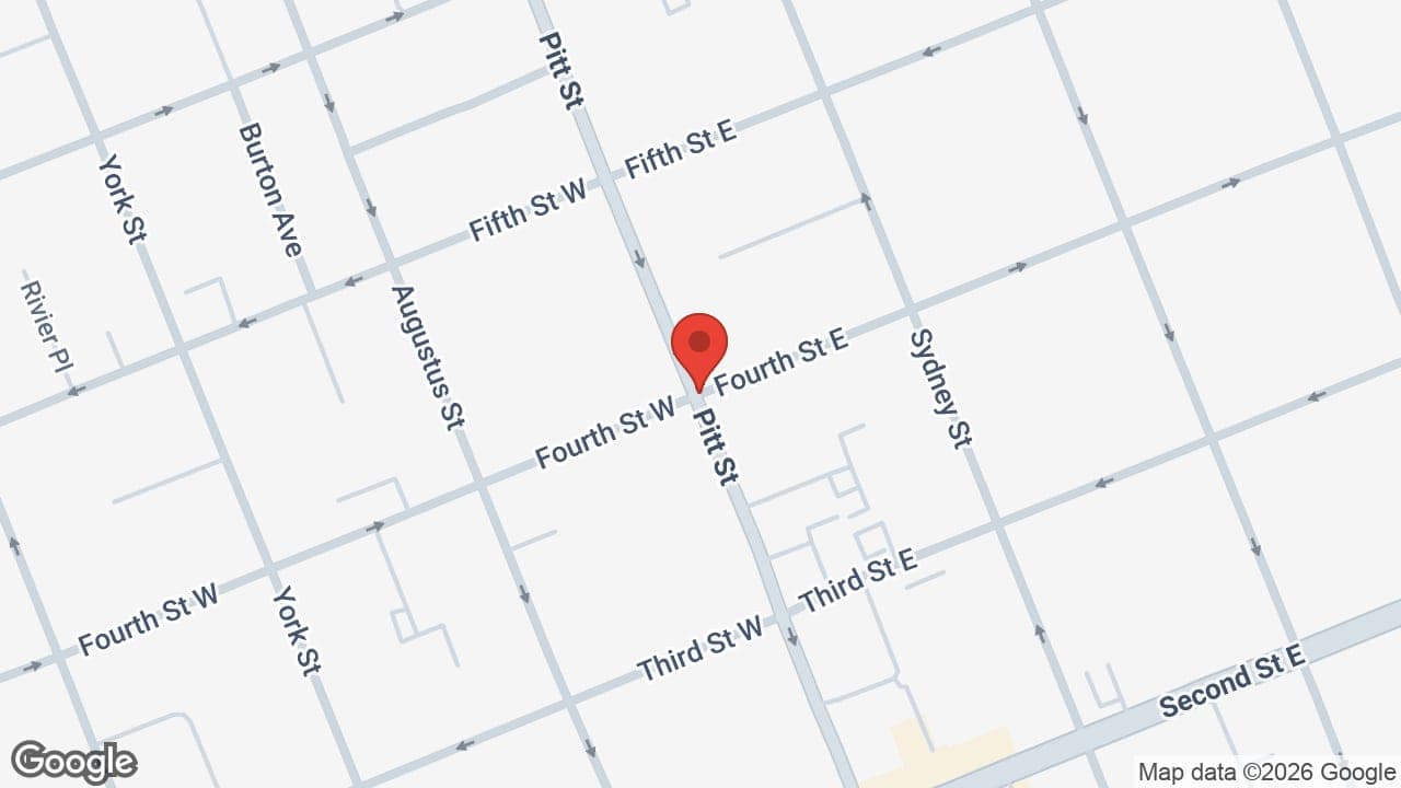 Map: East front retirement