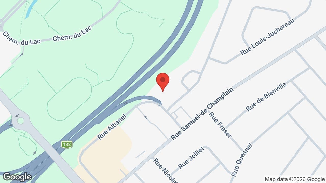 Map: Les Résidences Soleil - Manoir Boucherville
