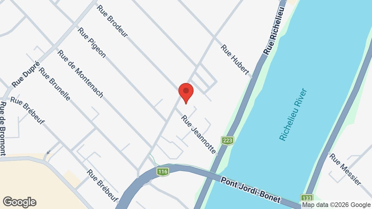 Map: Manoir Frère André