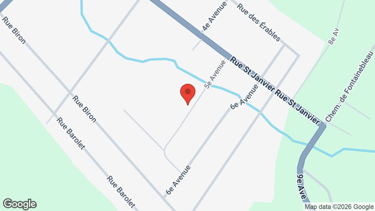 Map: Coopérative D'Habitation du Ruisseau Weedon