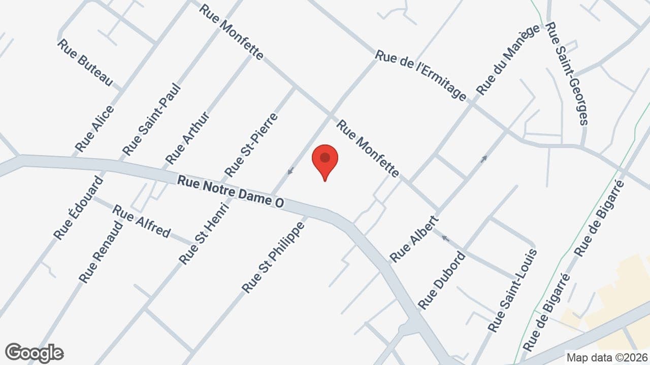 Map: Chartwell Notre-Dame Victoriaville, Résidence pour Retraités