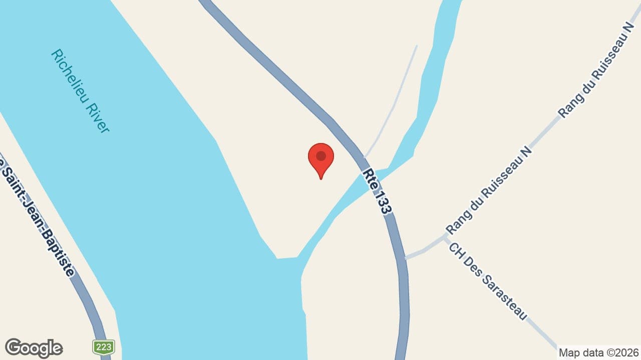Map: Villa des Berges