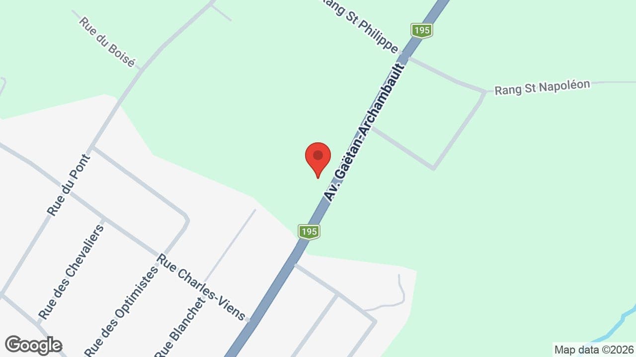 Map: Le Château Amqui