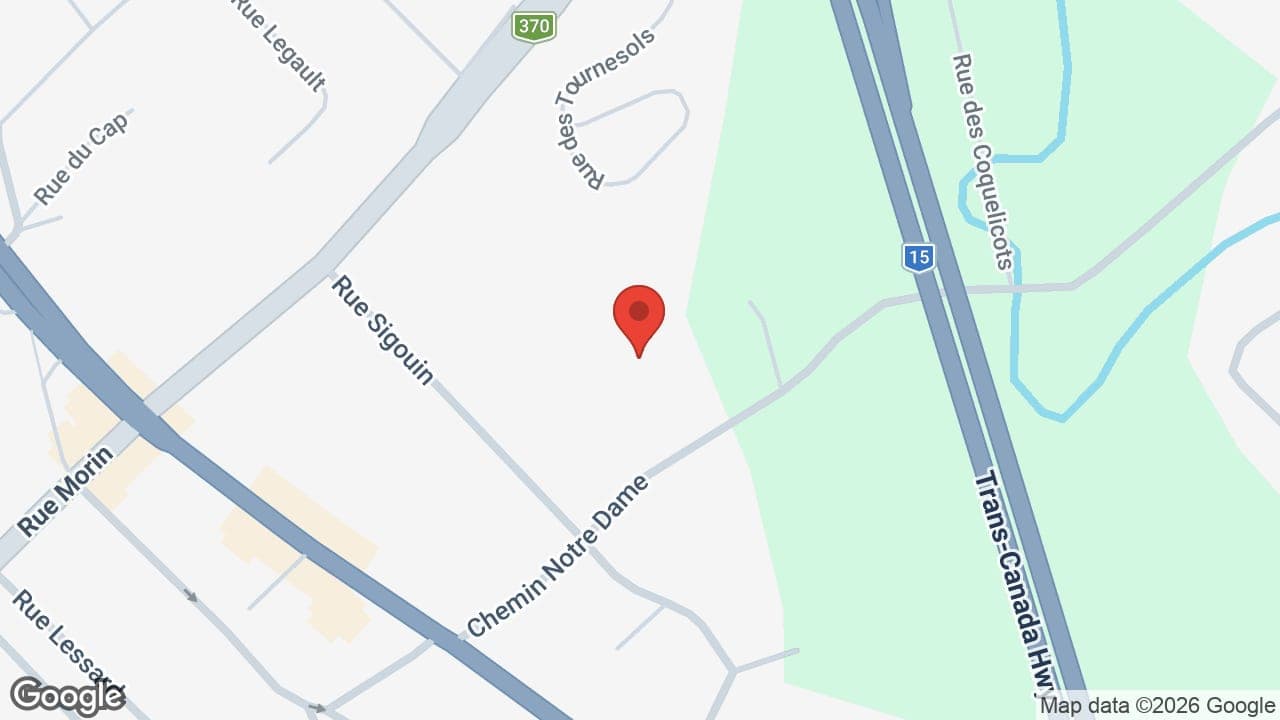 Map: Résidence des Bâtisseurs Sainte-Adèle