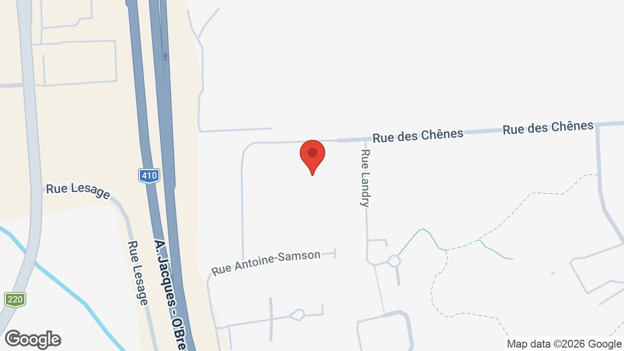 Map: Villa de L'Estrie