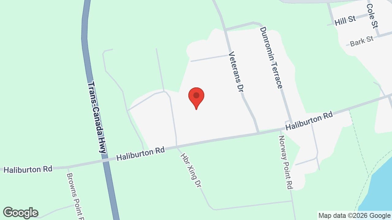 Map: Northumberland Veterans Unit (Sutherland Harris Memorial Hospital)