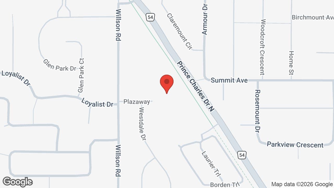 Map: Hospice Niagara
